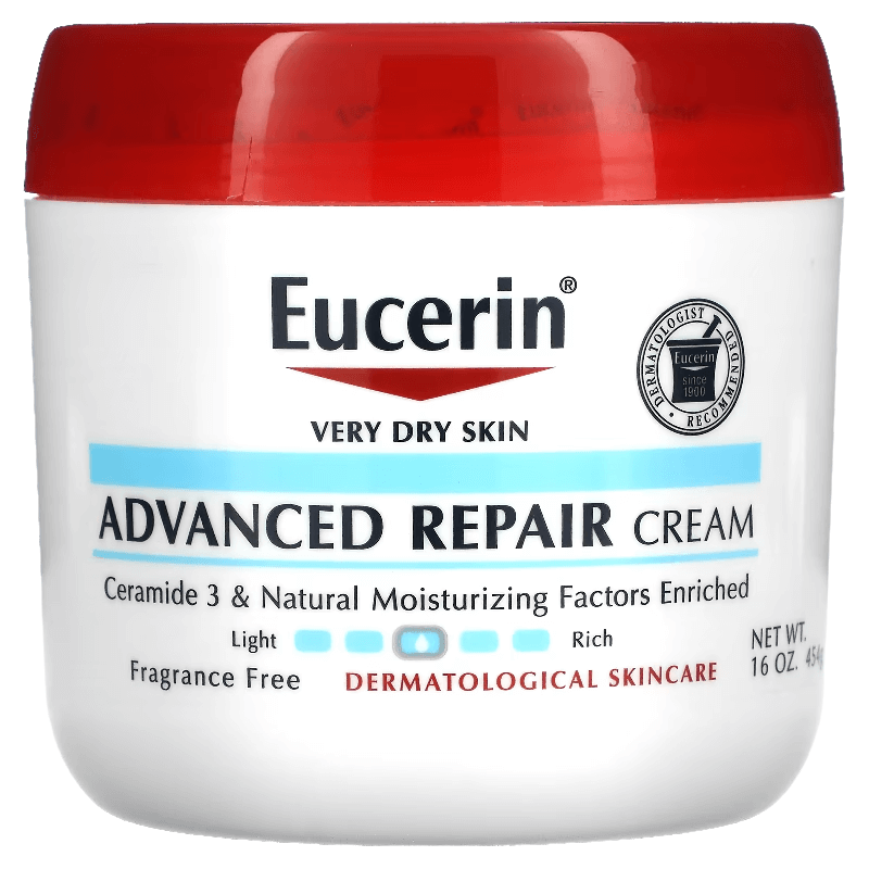 eucerin cream advanced repair fragrance free 16 oz 454 g Крем для тела Eucerin, 454 гр