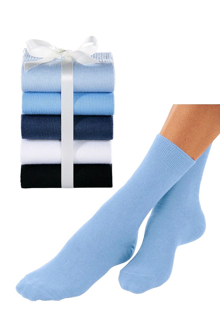 Носки GO IN Basic, цвет blau marine hellblau offwhite schwarz