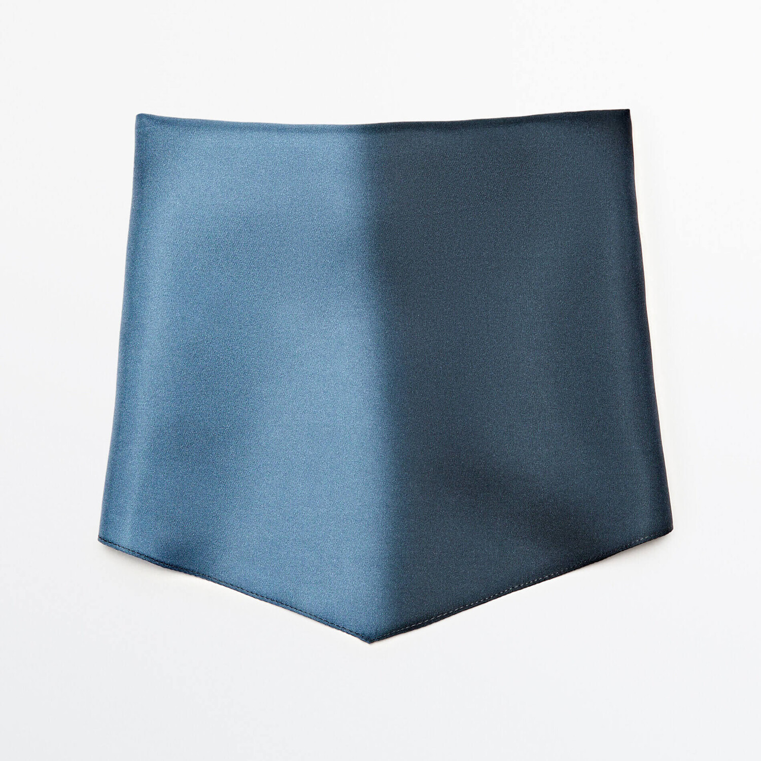 

Шарф Massimo Dutti 100% Silk Ombre, синий