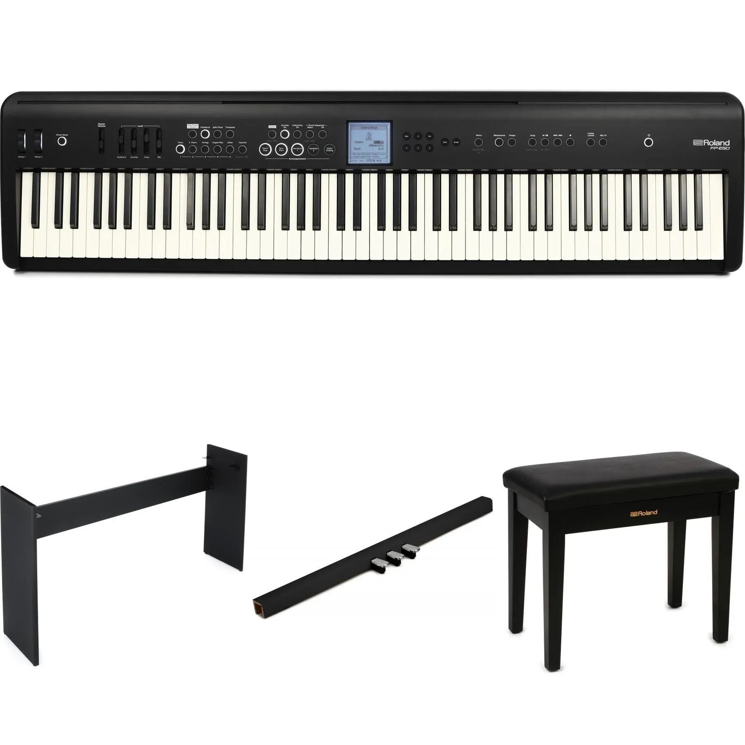 

Домашнее цифровое пианино Roland FP-E50 с 88 клавишами