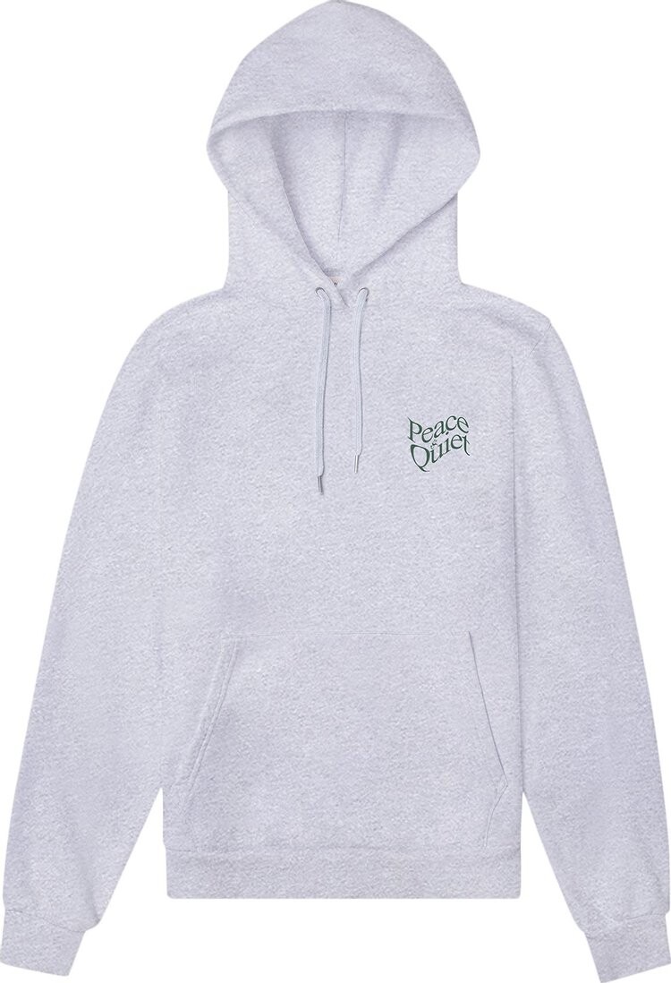 

Худи Museum of Peace & Quiet Warped Wordmark Hoodie 'Heather Grey', серый