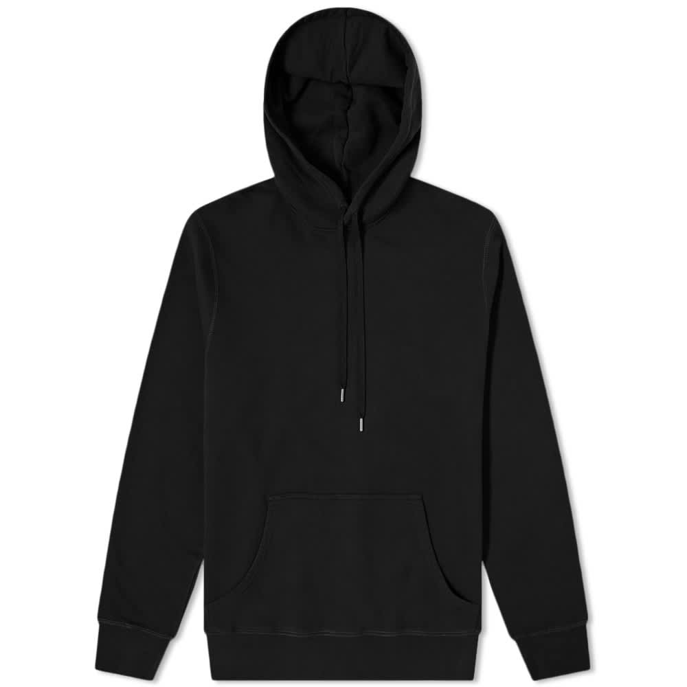 

Толстовка Sunspel Loopback Overhead Hoody, Черный