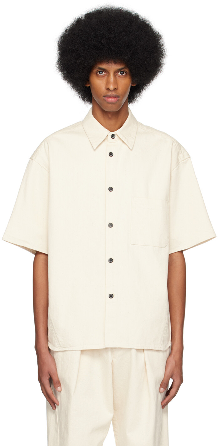 

Рубашка Off-White с расклешенным воротником rito structure