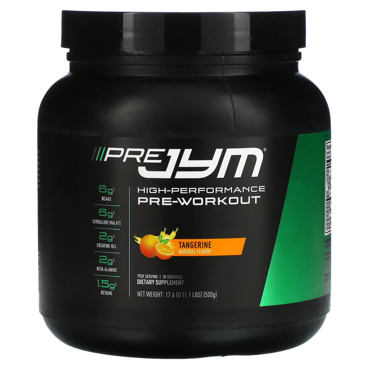 

Предтренировочный Продукт JYM Supplement Science, мандарин, 500 г