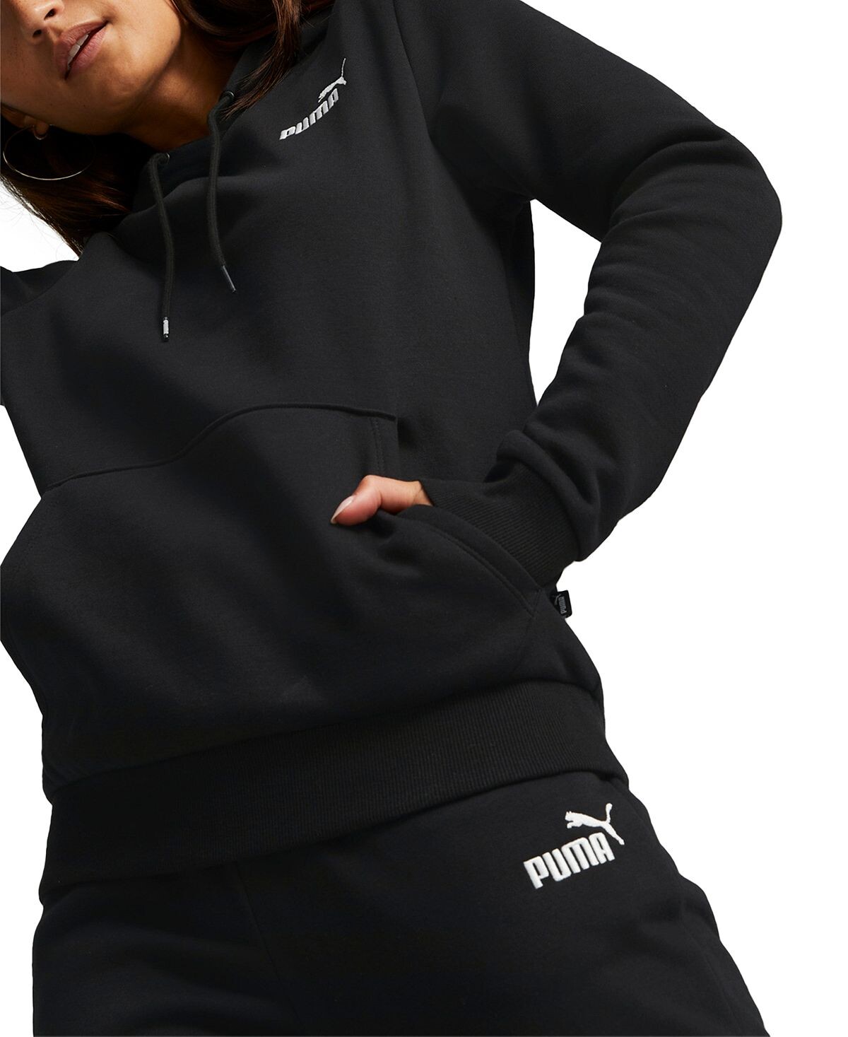 

Женская толстовка Puma Embroidered, черный