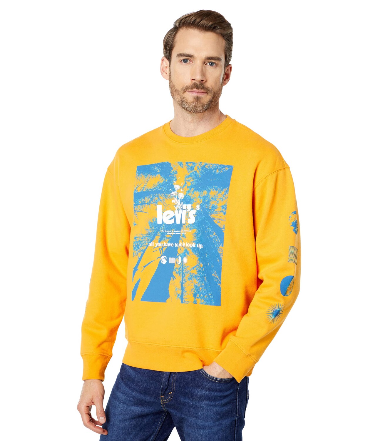 

Худи Levi's Premium, Relaxed T2 Graphic Crew