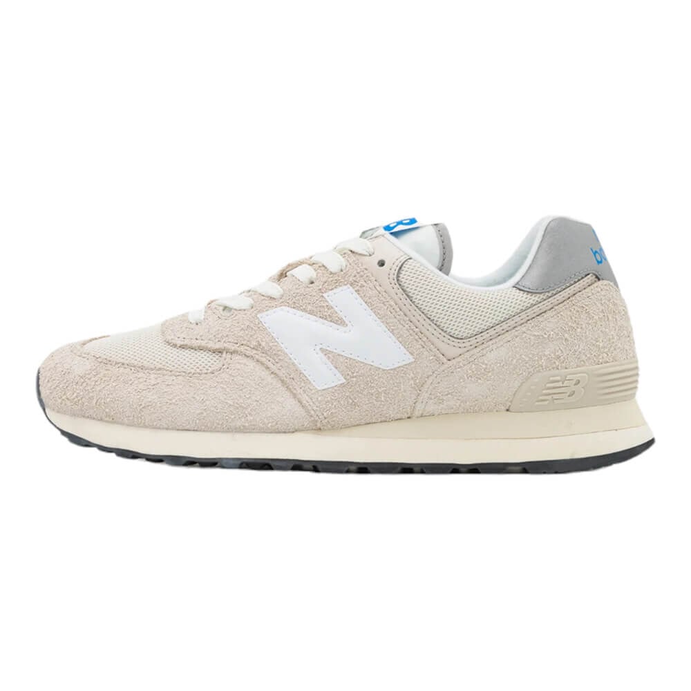 

Кроссовки New Balance U574, бежевый/голубой