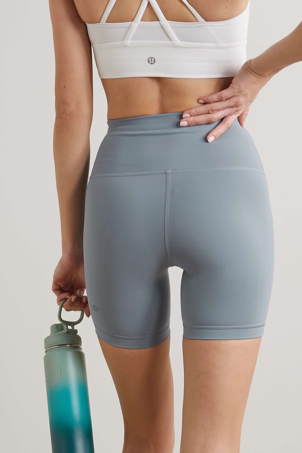 

LULULEMON Шорты Wunder Train 6 дюймов Everlux, светло-синий