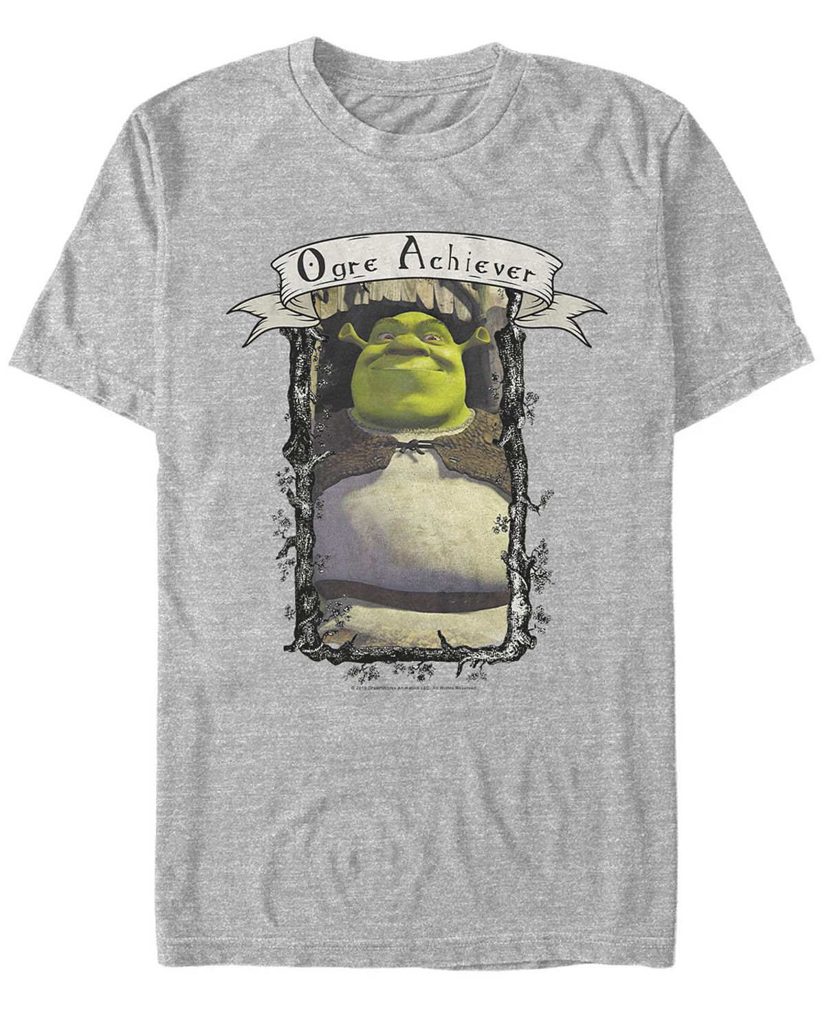 Мужская футболка с коротким рукавом shrek ogre achiever Fifth Sun, мульти