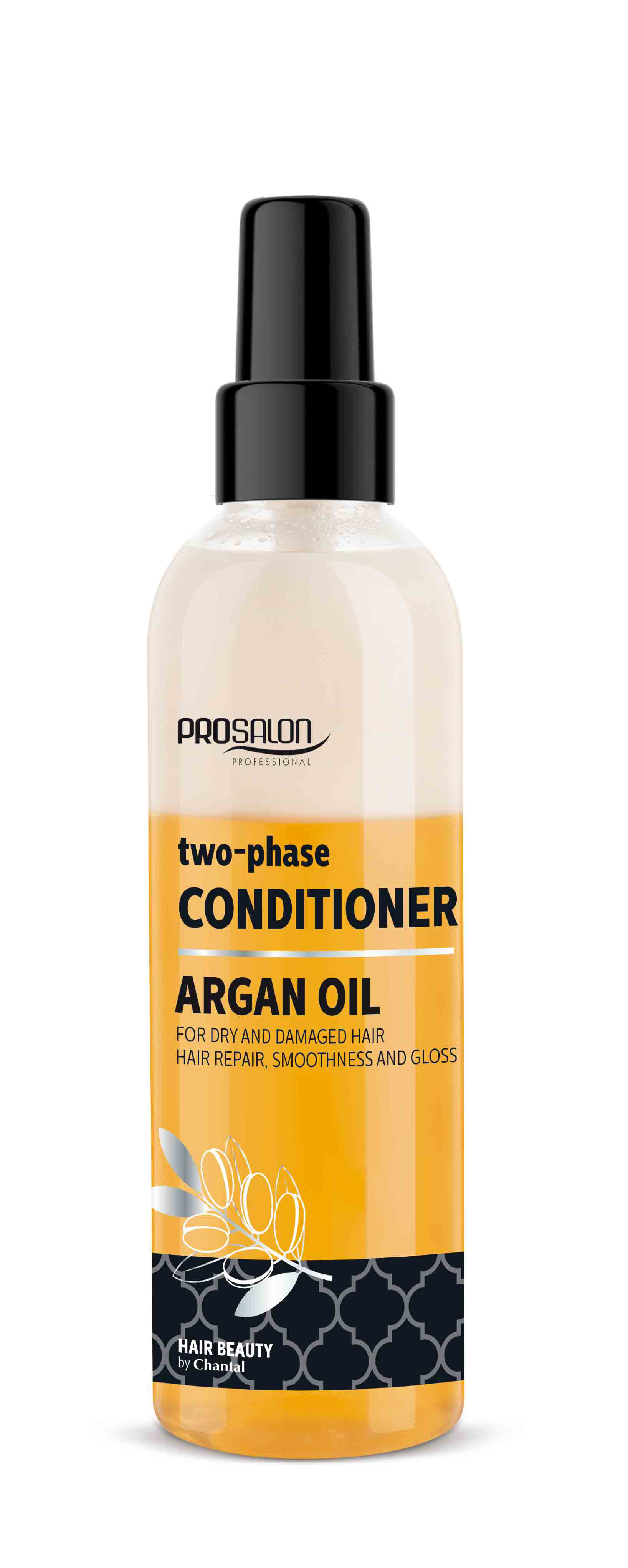 Prosalon Argan Oil разглаживающий двухфазный кондиционер для волос, 200 г