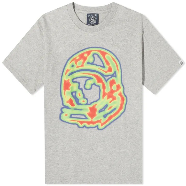 

Футболка Billionaire Boys Club Heat Map Helmet Logo, серый