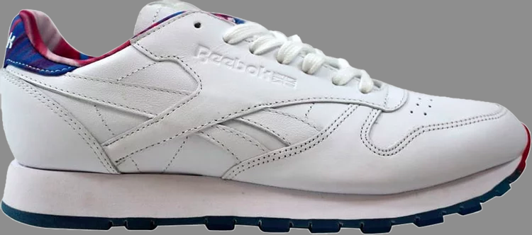 

Кроссовки classic leather 'munchies pack - white' Reebok, белый