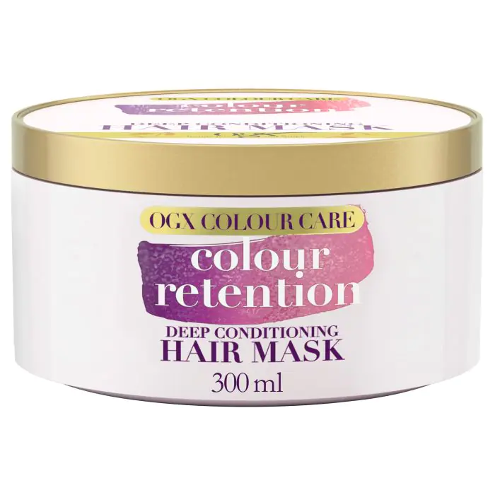 

Маска для волос colour care mascarilla retención de color para cabello teñido Ogx, объем 300 мл