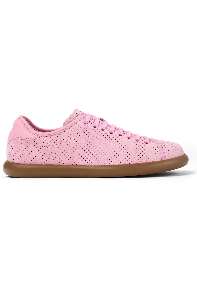 

Туфли Pelotas Soller 27227 из нубука с перфорацией Camper, розовый