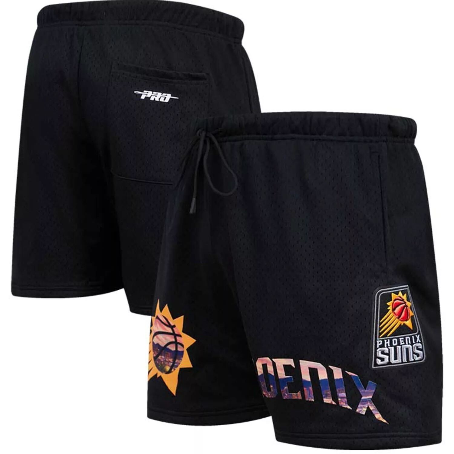 

Мужские шорты Pro Standard Black Phoenix Suns City Scape в сетку