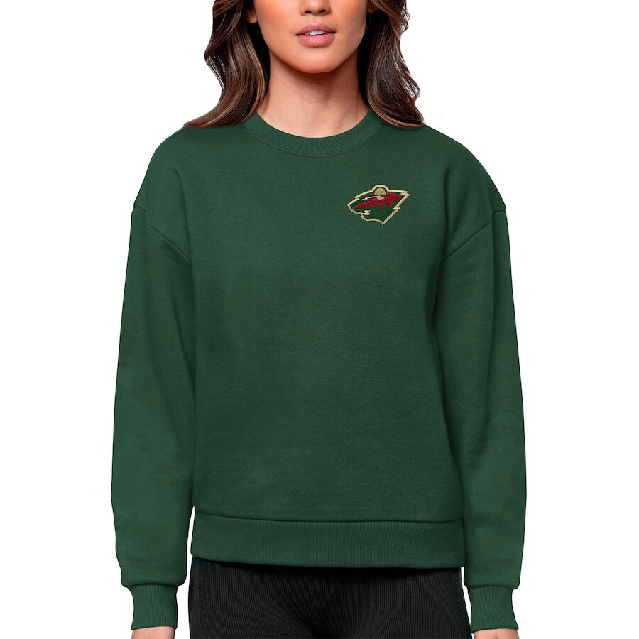 

Толстовка Antigua Minnesota Wild, зеленый