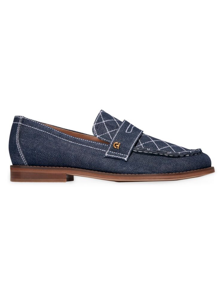

Джинсовые лоферы Pinch Penny Cole Haan, цвет Blue Denim