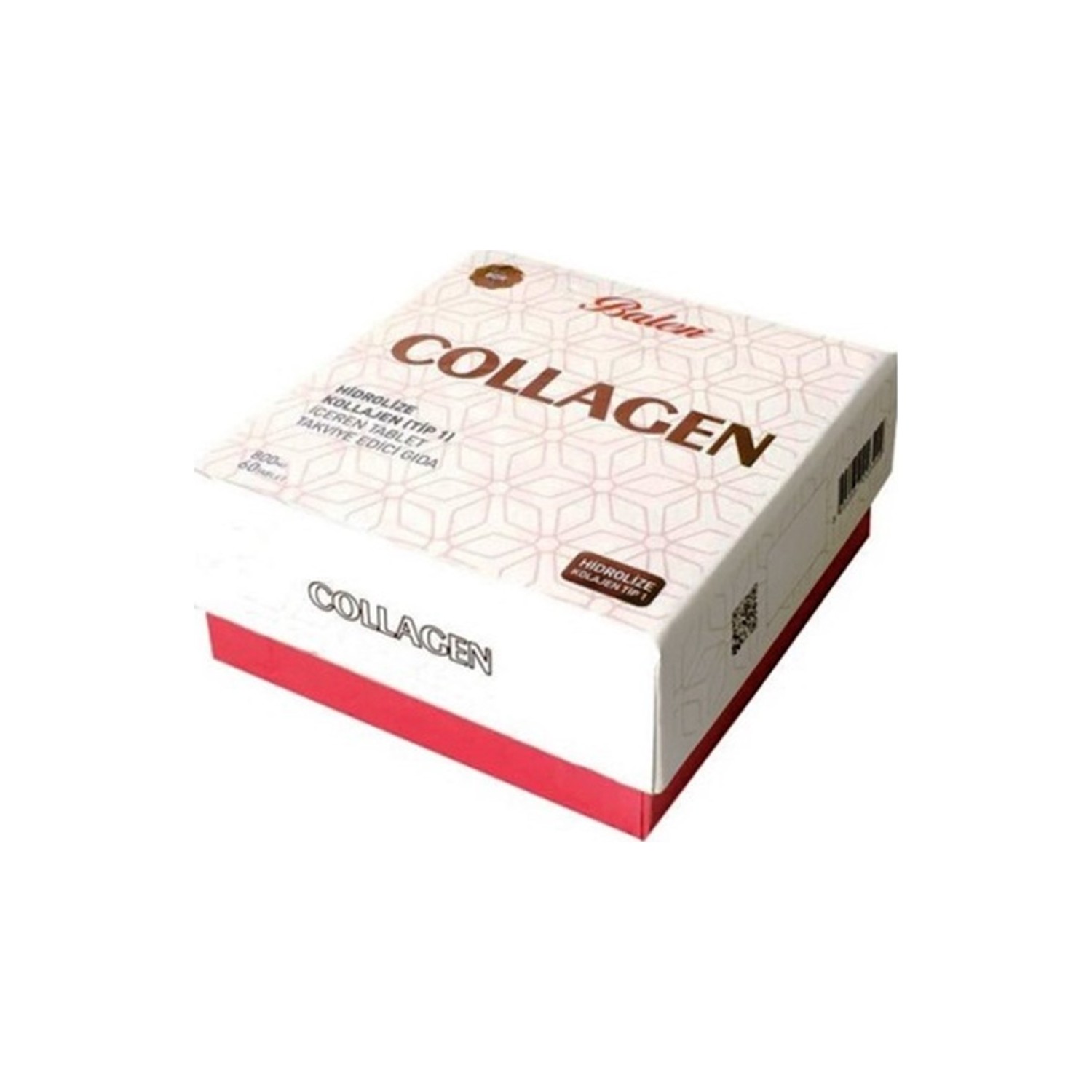 Пищевая добавка Balen Collagen 800 мг, 60 капсул california gold hydrolyzed collagen peptides vitamin c type 1
