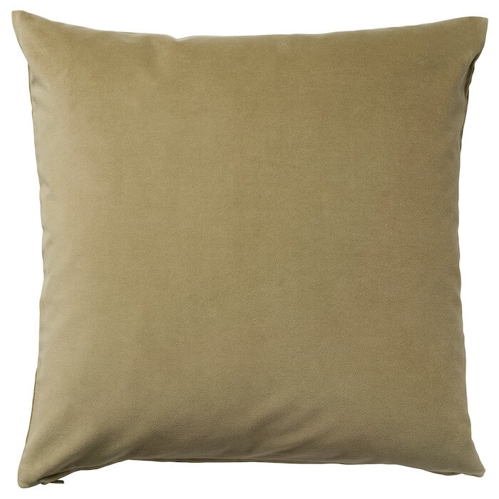 цена Чехол на подушку Ikea Sanela, светло-оливковый