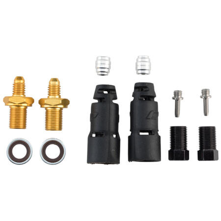 

Комплект гидравлических адаптеров Jagwire Pro Quick-Fit Adapter-Shimano XTR Shimano, черный / черный / черный