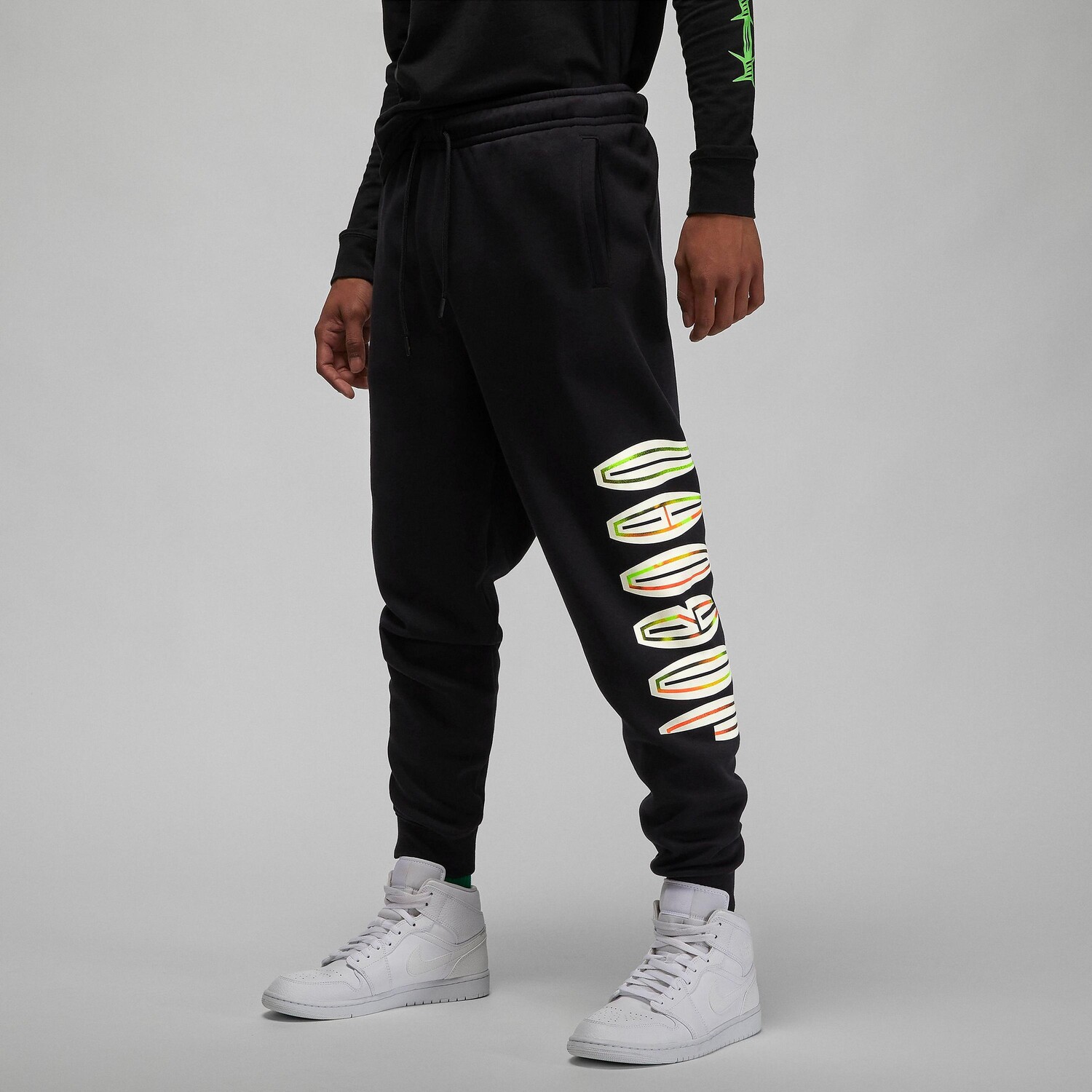 

Мужские флисовые брюки Jordan Flight MVP, черный