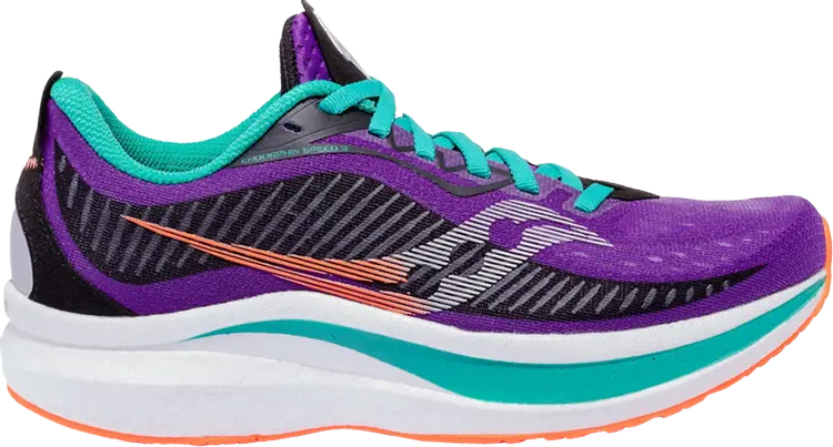 

Кроссовки Saucony Wmns Endorphin Speed 2 Concord Jade, фиолетовый