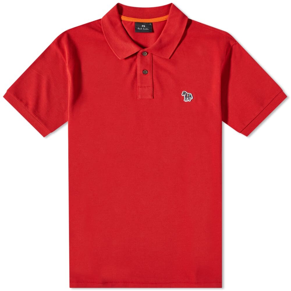 

Футболка Paul Smith Zebra Polo, Красный