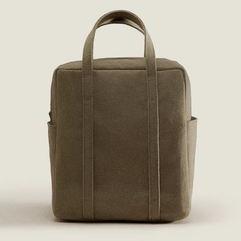 

Термосумка Zara Home Linen Thermal Food, хаки