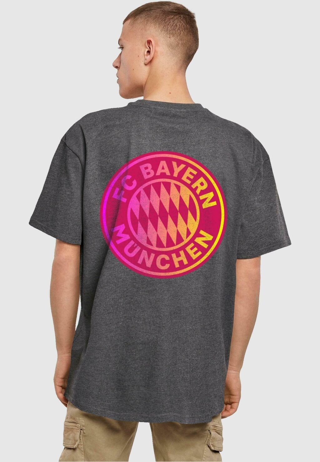 

Футболка с символикой MIA SAN MIA COLOR HEAVY FC Bayern München, цвет charcoal
