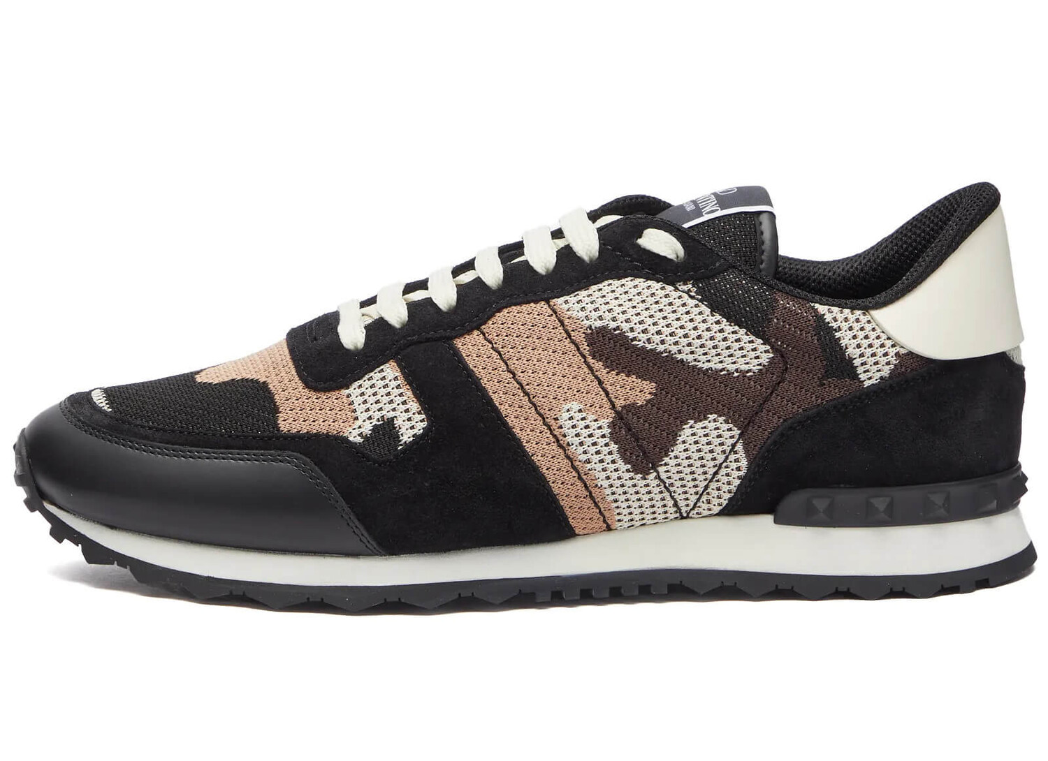 

Кроссовки Valentino Rockrunner Camo, черный/коричневый/бежевый