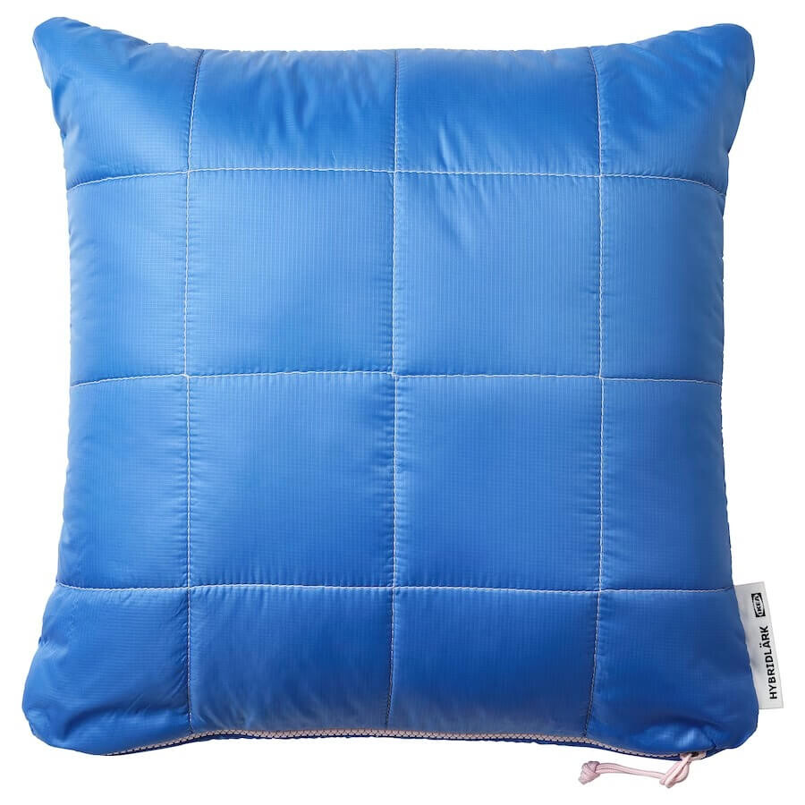 

Одеяло/сумка Ikea Hybridlark 130x190/40x40 см, темно-синий/голубой