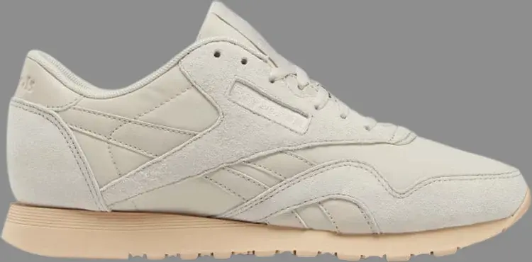

Кроссовки wmns classic nylon 'stucco' Reebok, пломбир