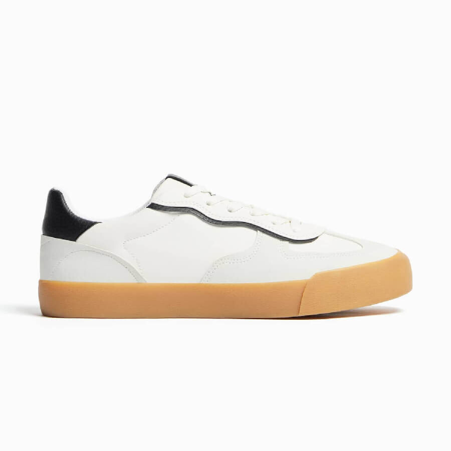 

Кроссовки Bershka Retro-style, белый