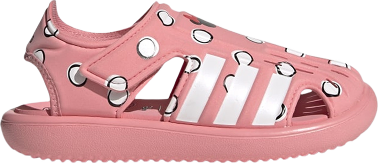 цена Сандалии Adidas Water Sandal J, розовый