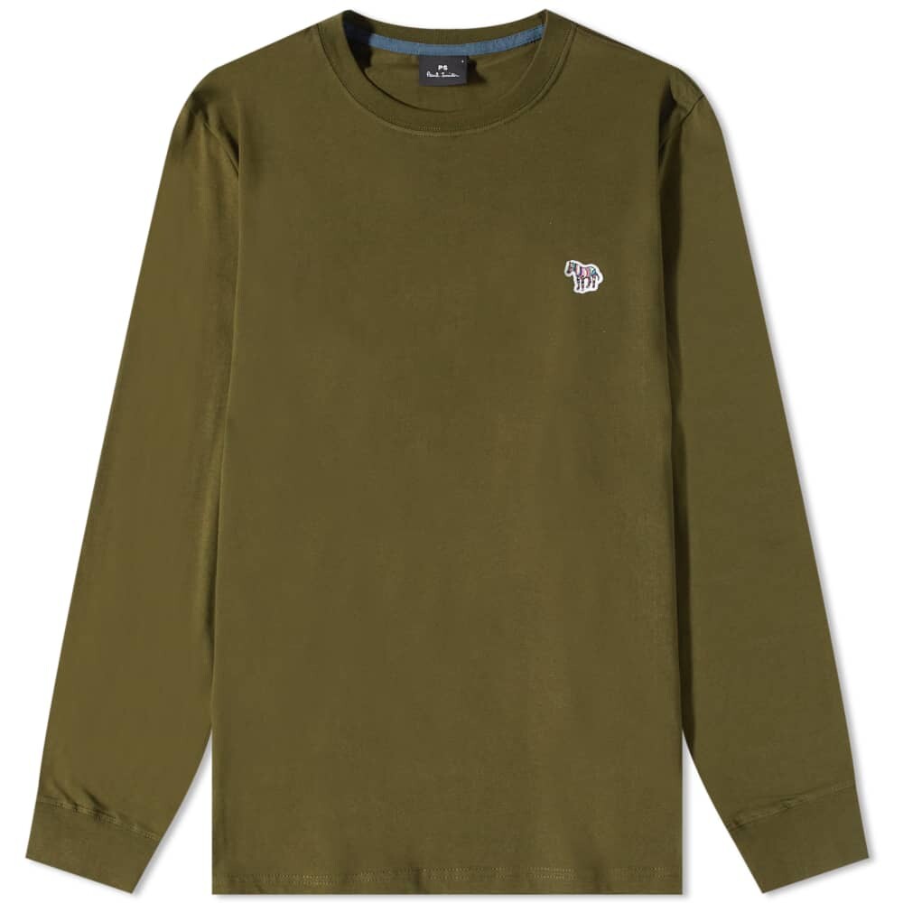

Футболка Paul Smith Long Sleeve Zebra Tee, Коричневый