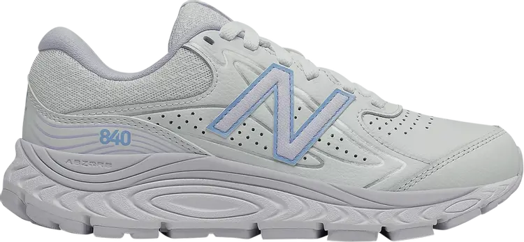

Кроссовки New Balance Wmns 840v3 Wide 'White Silent Grey', белый
