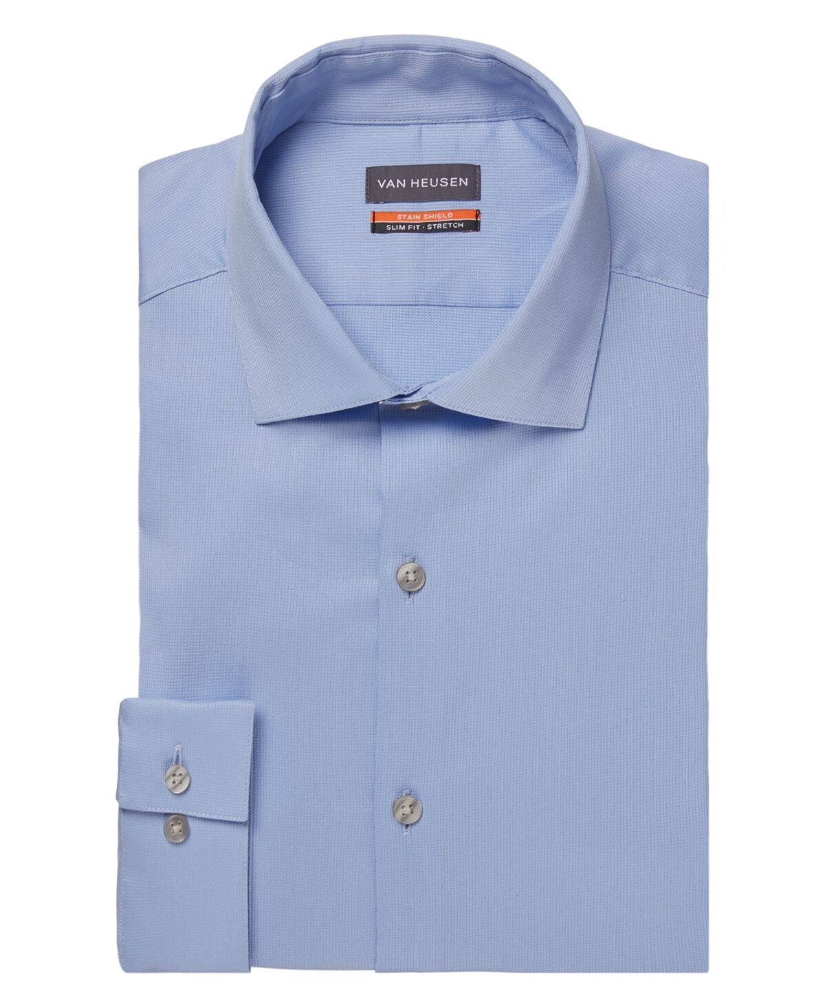

Мужская классическая рубашка stain shield slim fit Van Heusen, мульти