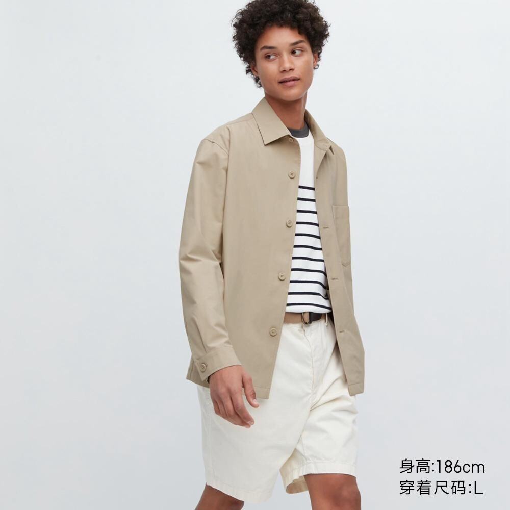 

Повседневная куртка Uniqlo, бежевый