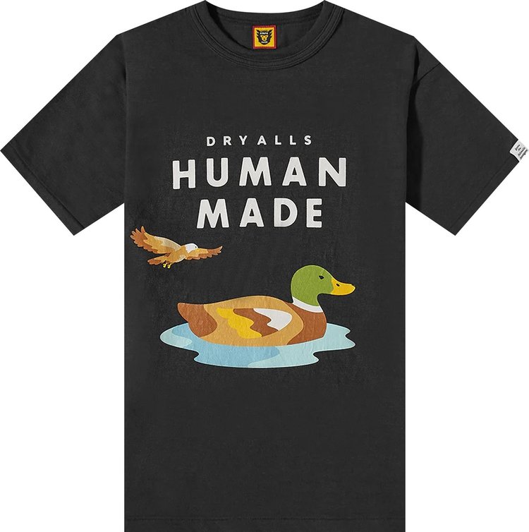 Футболка Human Made T-Shirt #2313 'Black', черный - фото