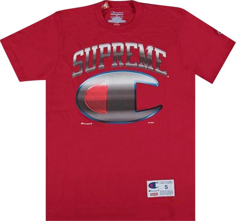 

Футболка Supreme Champion Chrome Short-Sleeve Top 'Red', красный