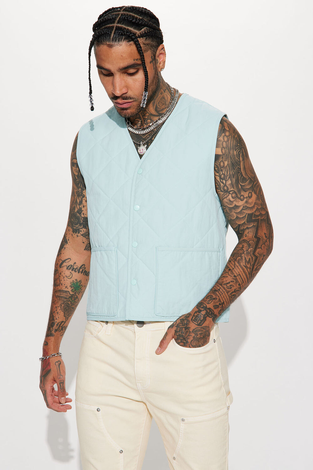 

Жилет Fashion Nova NSWJ4520, синий