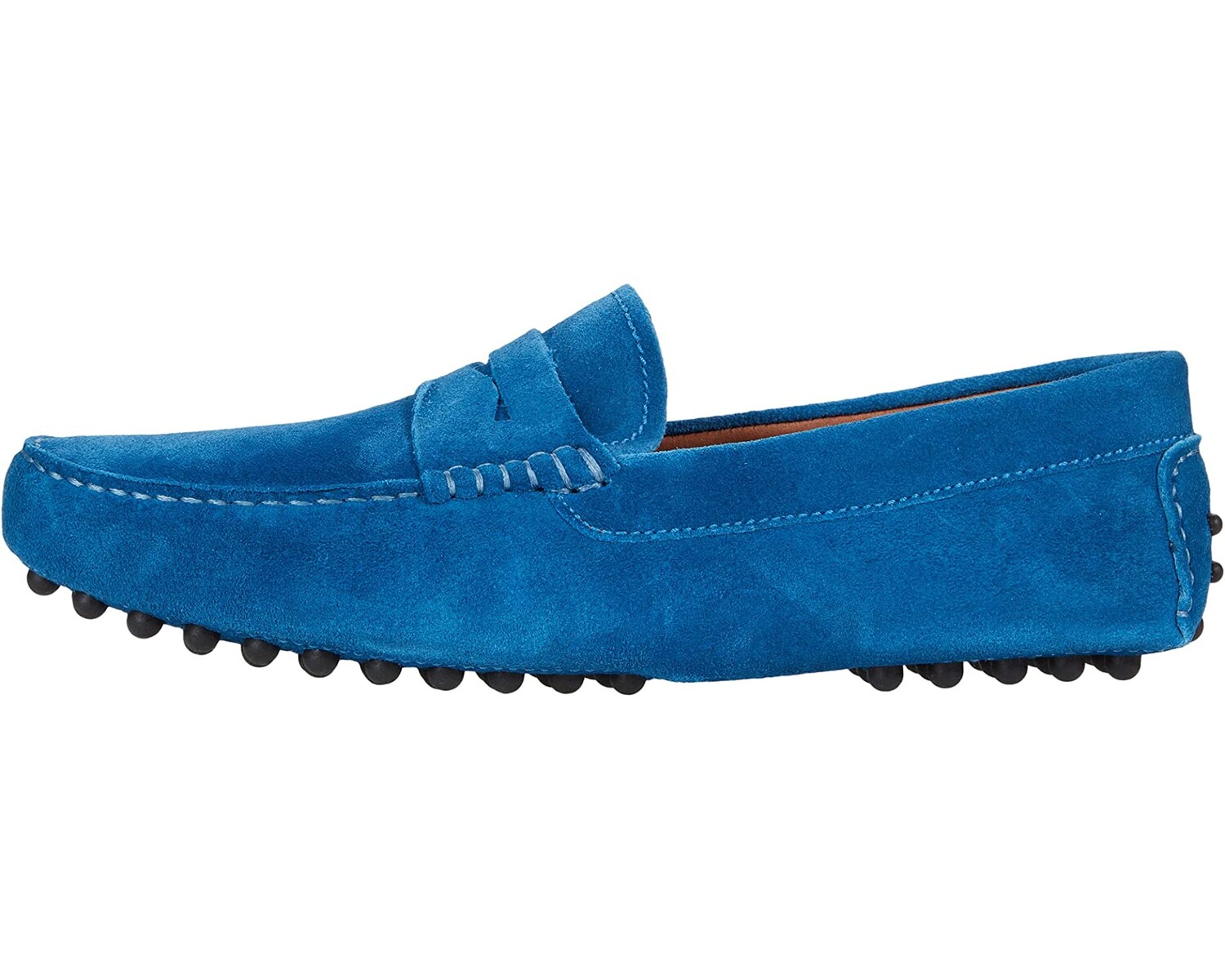 

Лоферы Suede Penny Driver Massimo Matteo, бирюзовый