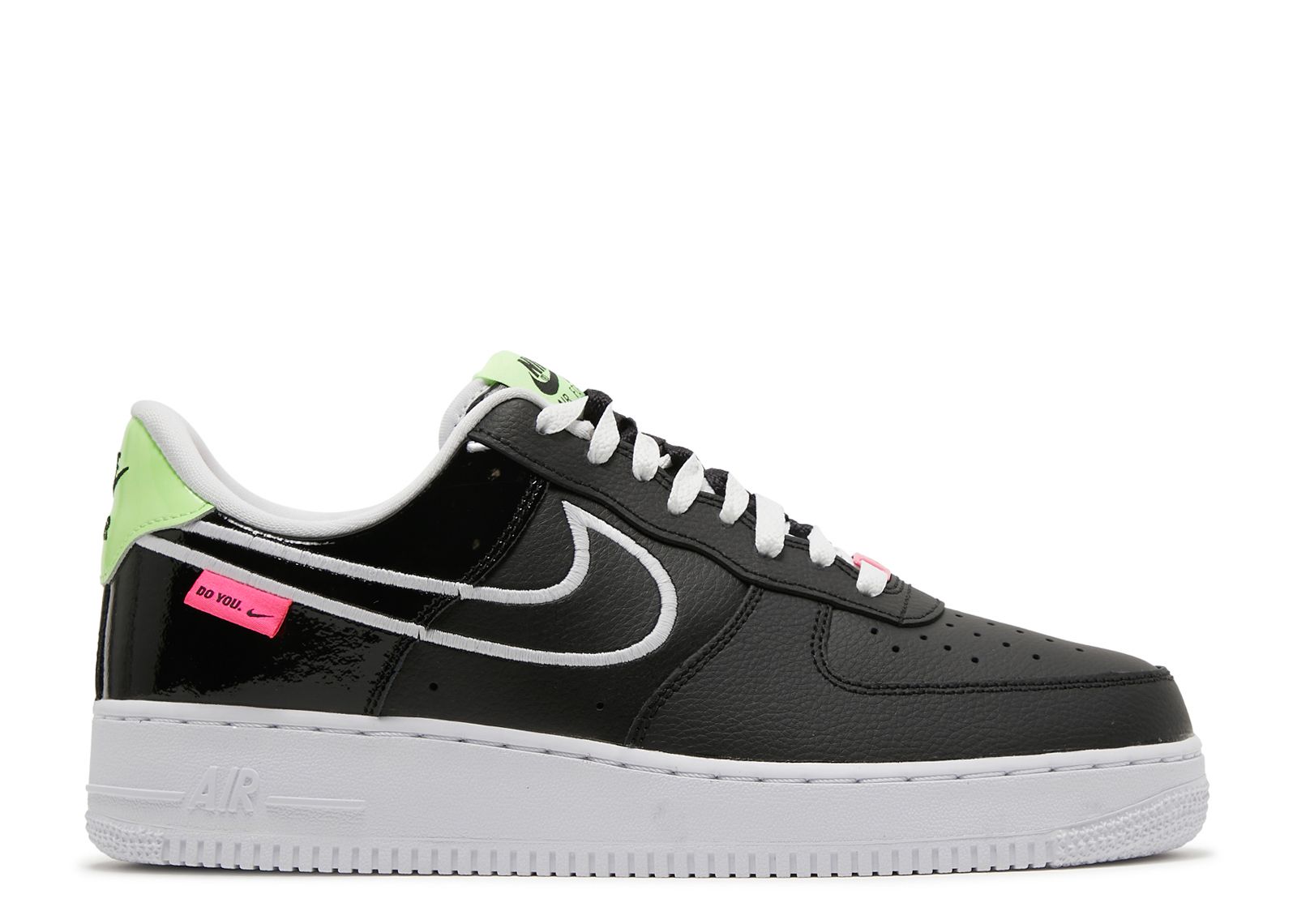 Кроссовки Nike Air Force 1 Low 'Do You', черный original authentic nike air force 1 low mini swoosh men s skateboarding shoes sport outdoor sneakers 2018 new arrival 823511 603