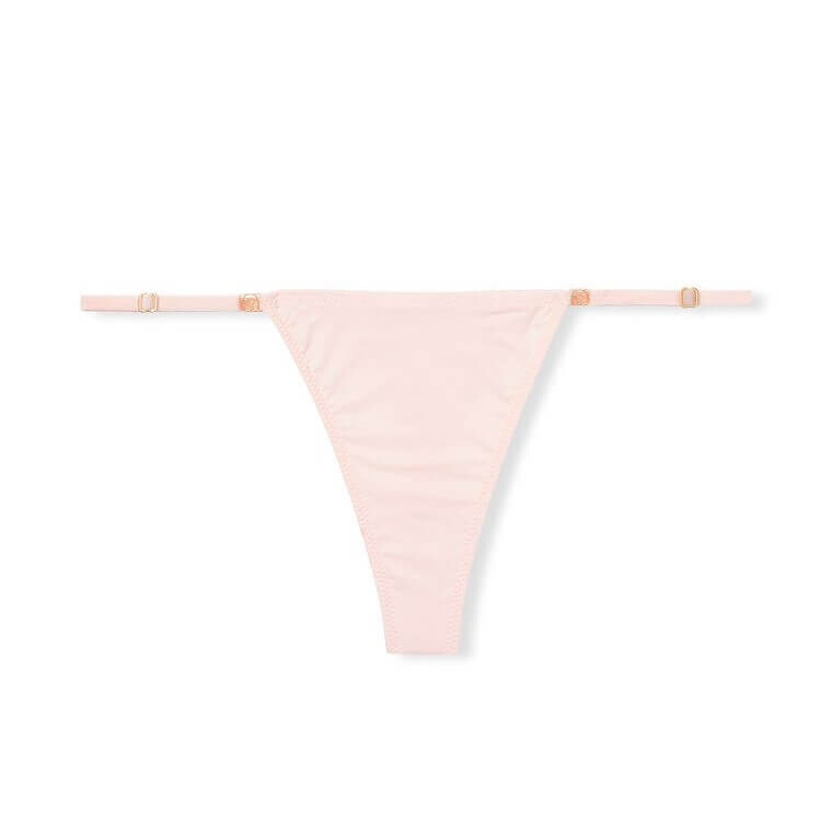 

Трусики-стринги Victoria's Secret Love Cloud Adjustable, светло-розовый