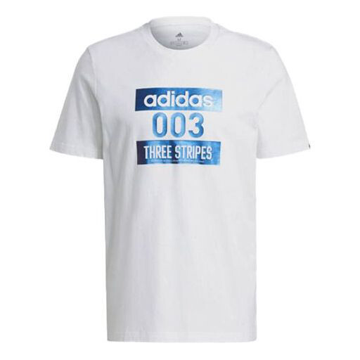 

Футболка Adidas Sports Stylish Casual Short Sleeve White T-Shirt, Белый
