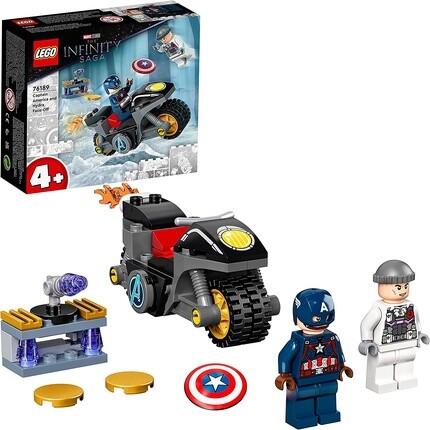 

Конструктор Lego 76189 Marvel Super Heroes дуэль между Капитаном Америкой и Гидрой