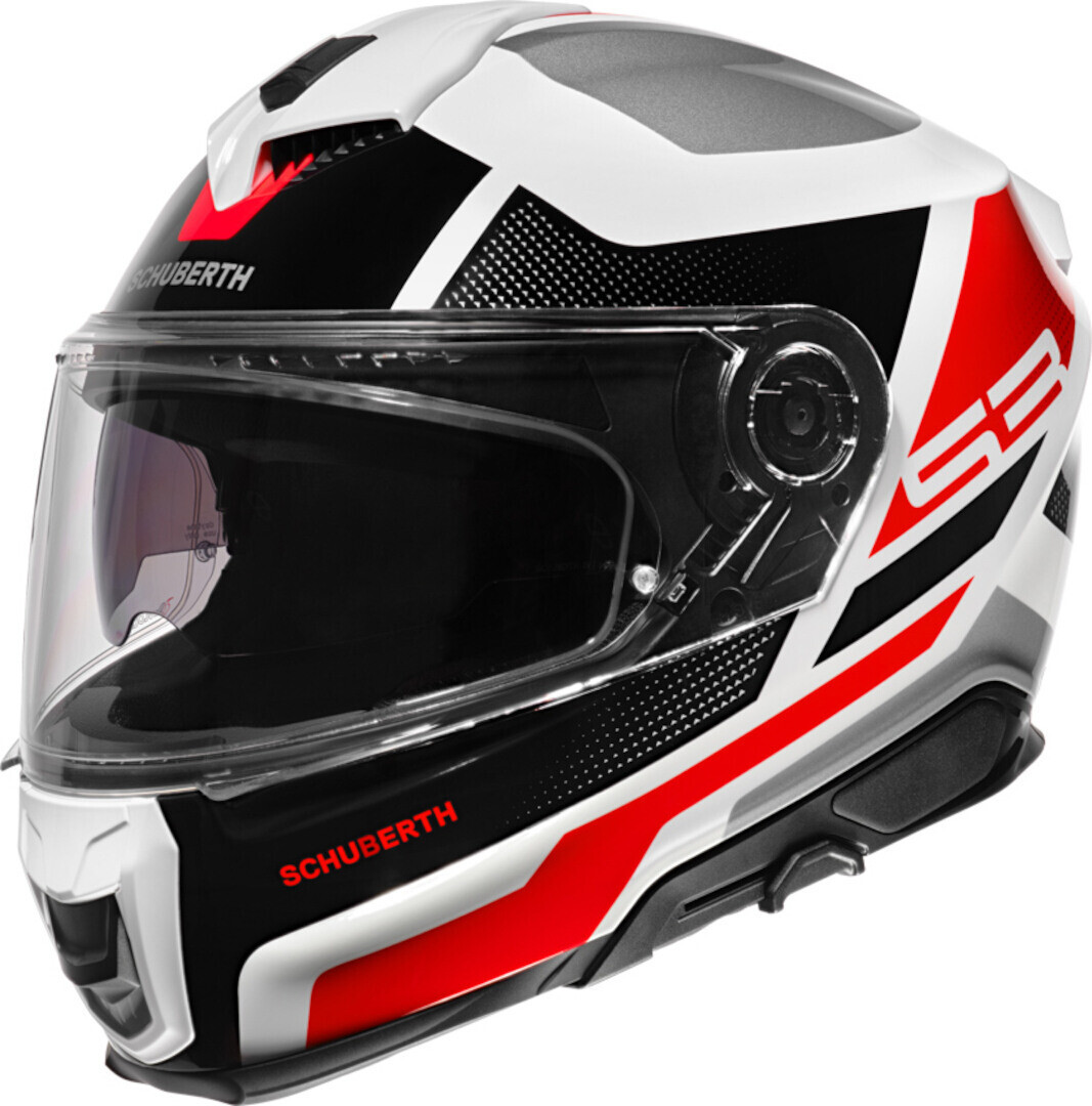 

Schuberth S3 Daytona Шлем, красный/черный/белый