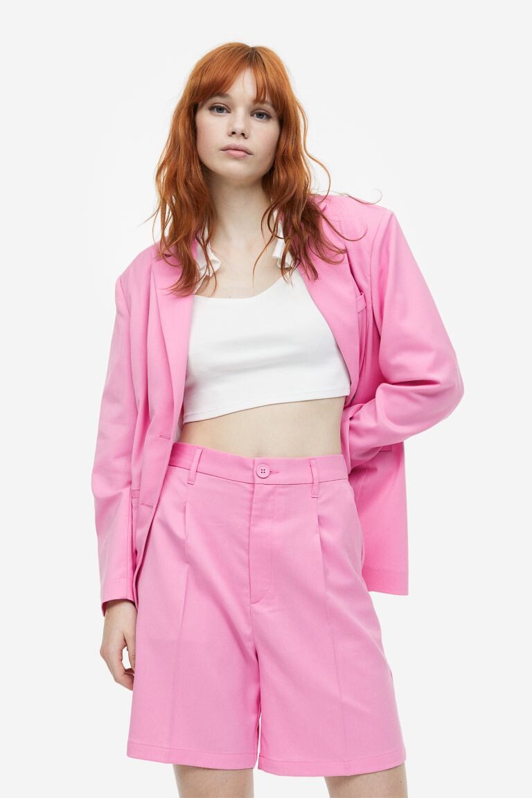 

Платье-шорты H&M, розовый