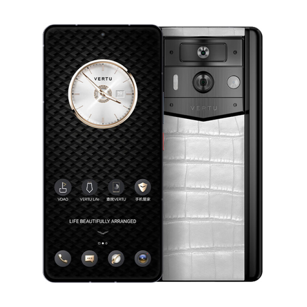 Смартфон Vertu Metavertu 2 Alligator, 12 ГБ/512 ГБ, 2 Nano-SIM, черный/белый  – купить из-за границы через сервис «CDEK.Shopping»