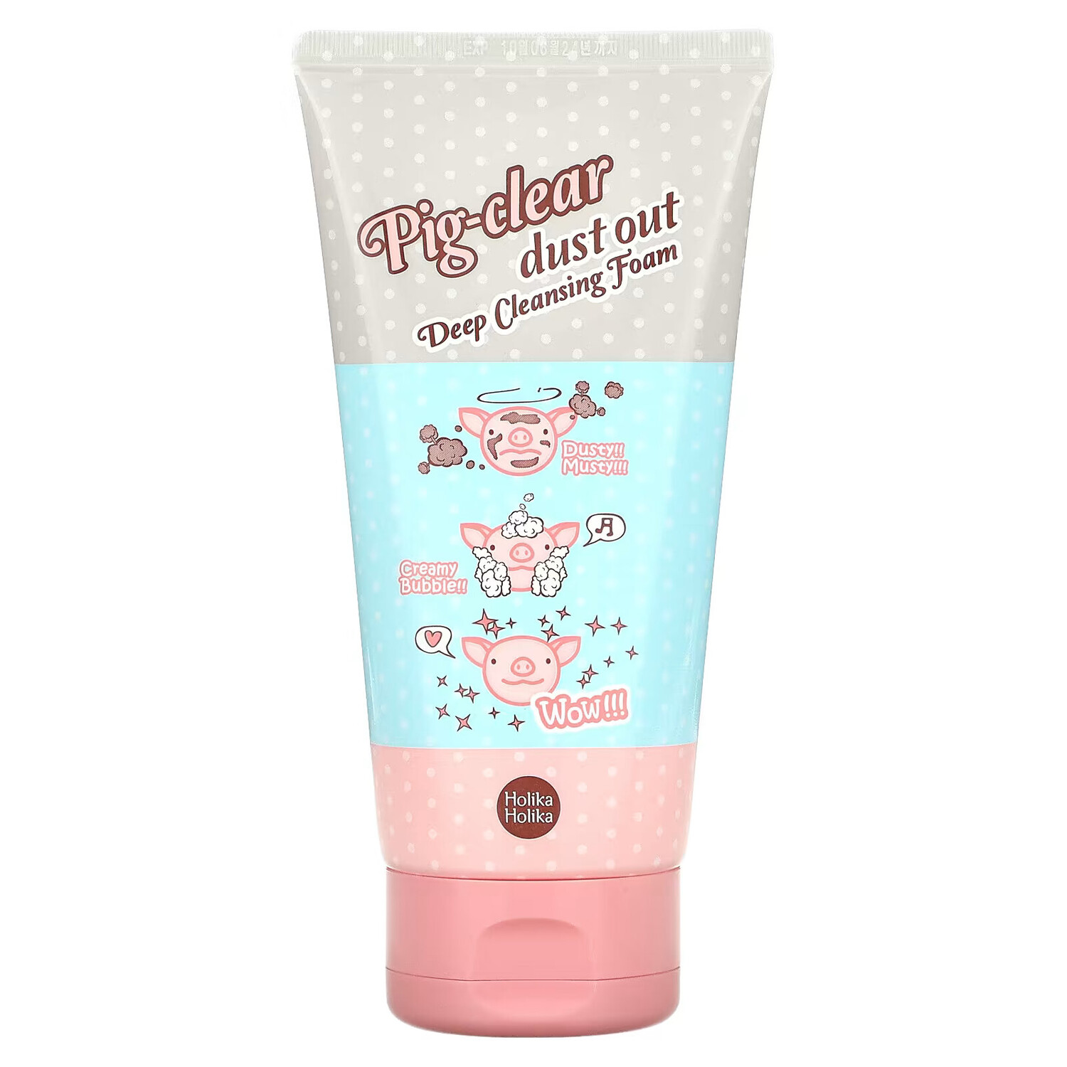

Holika Holika, Pig-Clear Dust Out Deep Cleansing Foam, 150 мл